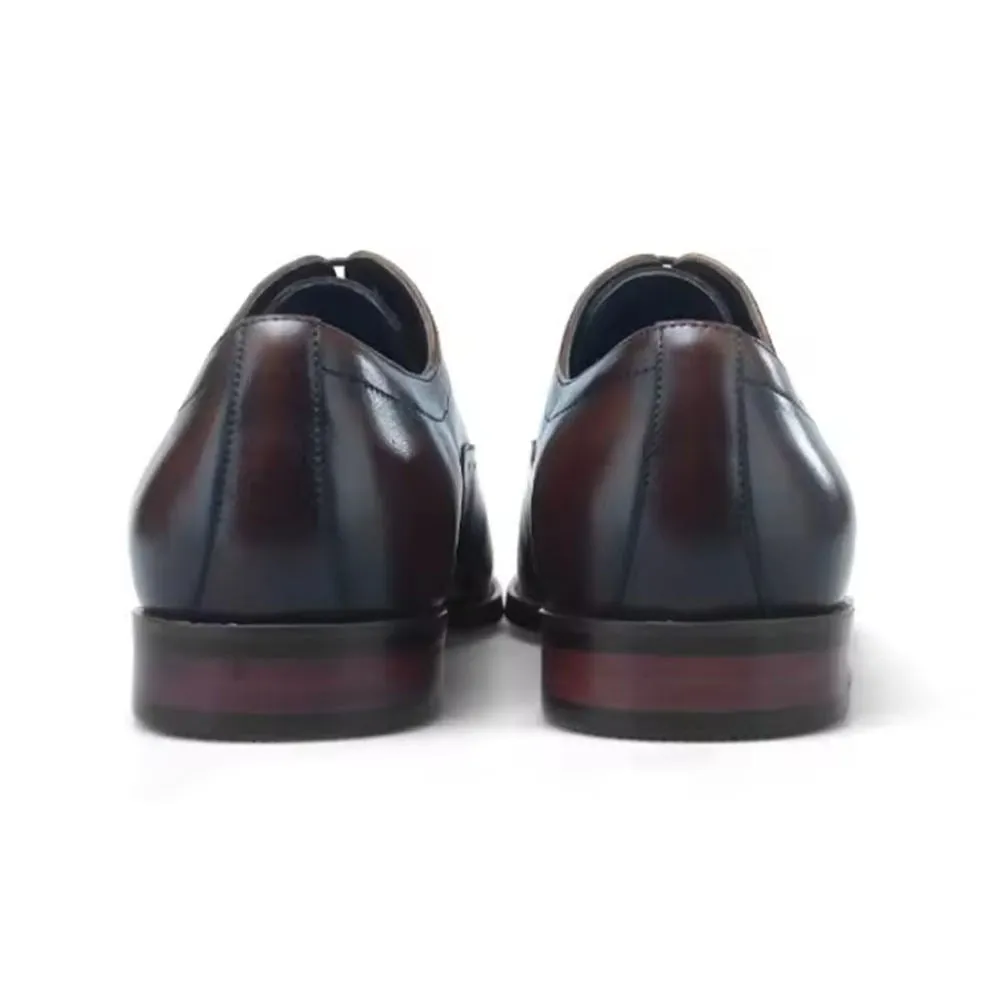 Men's Elegant Handmade Cow Leather Oxford Dress Shoes