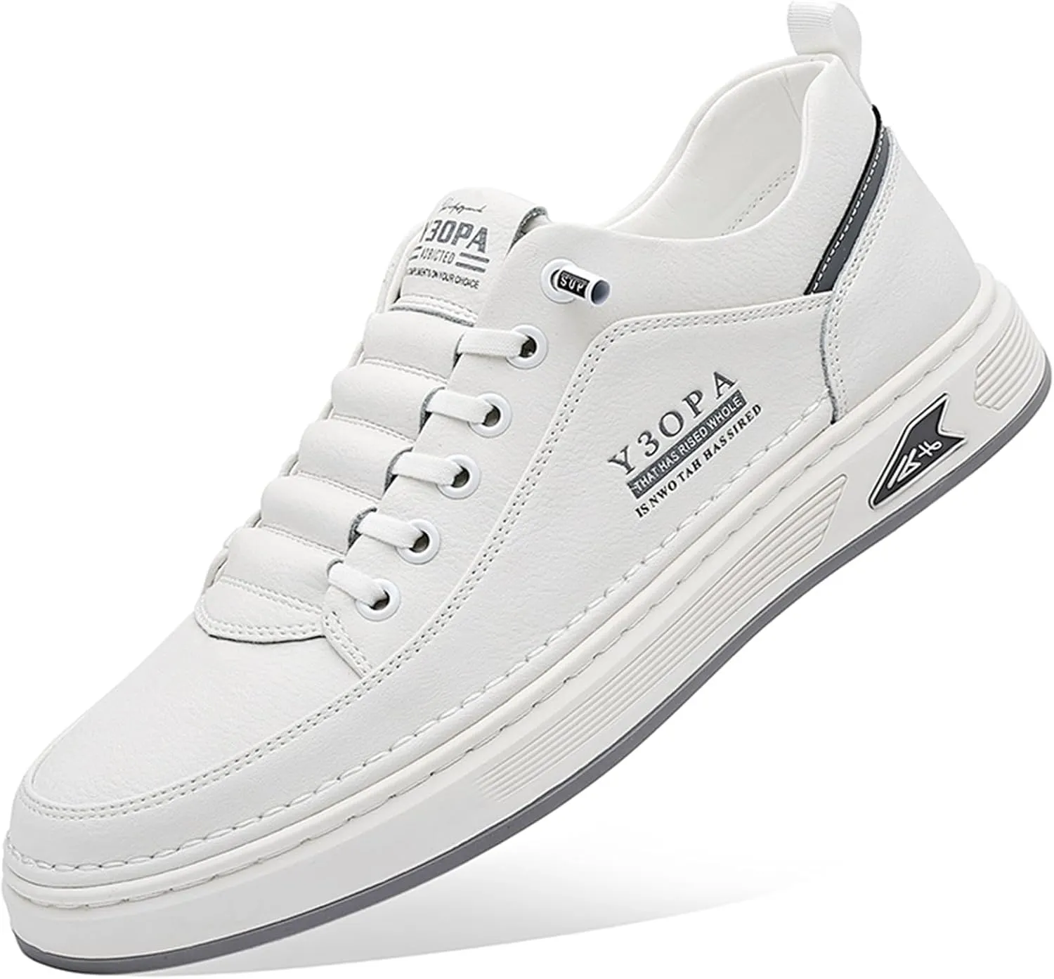Men's Fashion Sneakers Slip-on Casual Breathable Non-Slip Low-Top Walking Shoes Men's Dress Sneaker
