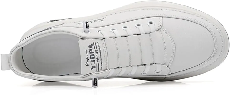 Men's Fashion Sneakers Slip-on Casual Breathable Non-Slip Low-Top Walking Shoes Men's Dress Sneaker