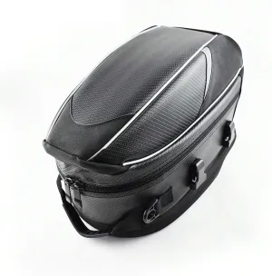 Motorcycle Tail Bag for Triumph Tiger 1200 GT GT Pro Rally Pro, Large Capacity Water-Resistant Wear-Resistant Motorcycle Helmet Bag, Expandable Rear Seat Storage Luggage Backpack