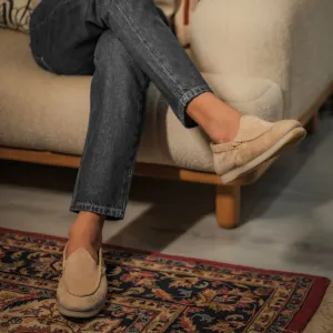 Nagra Loafer | Sand Suede