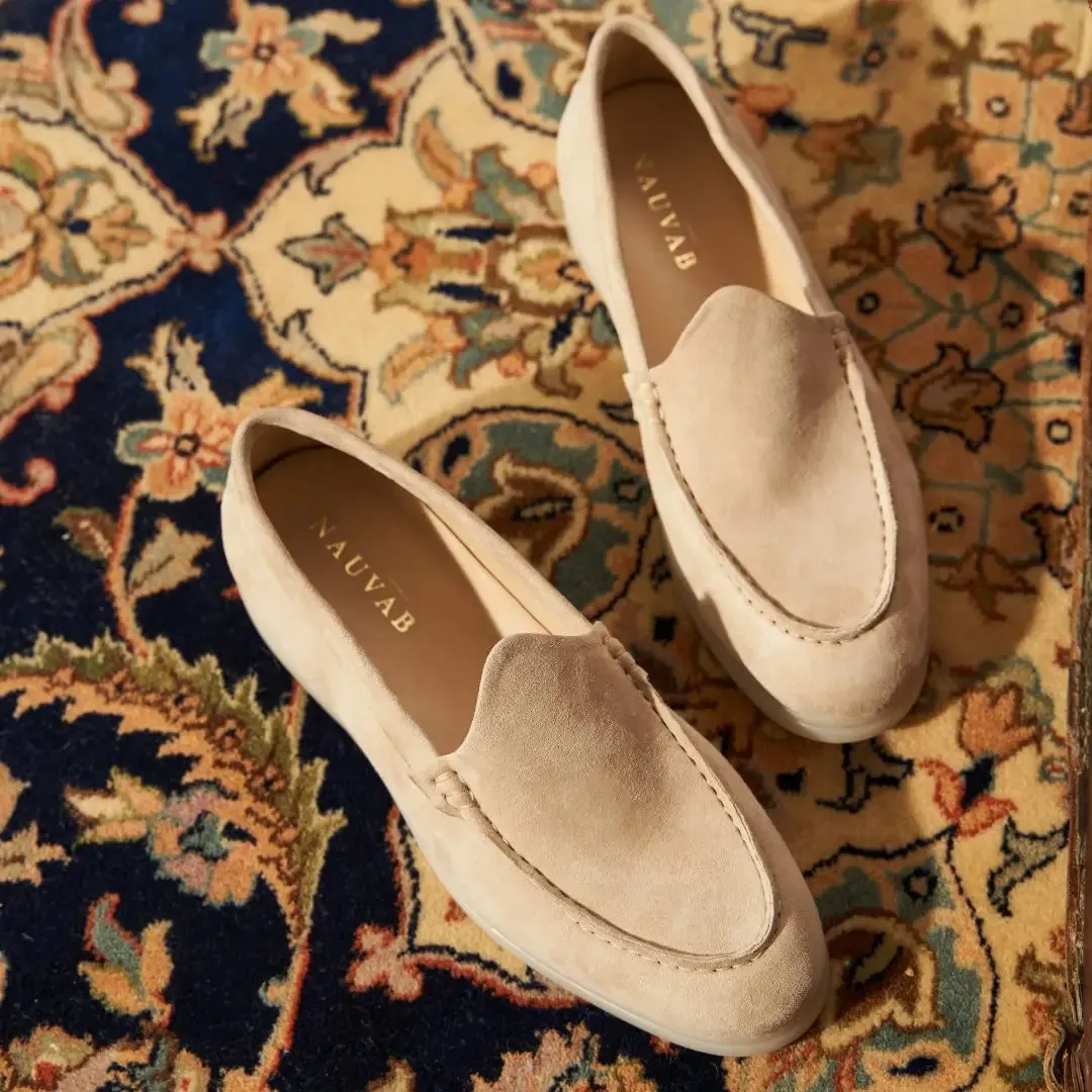 Nagra Loafer | Sand Suede
