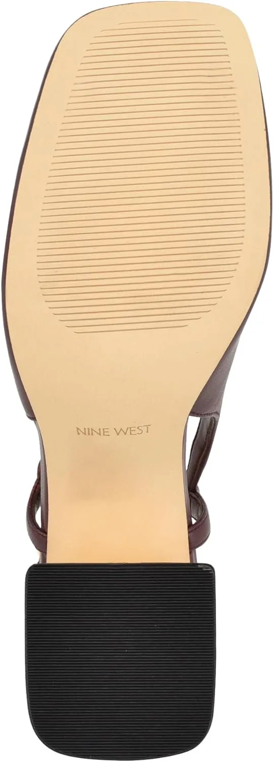 Nine West Women's Cast Block Heel Slingback Pump