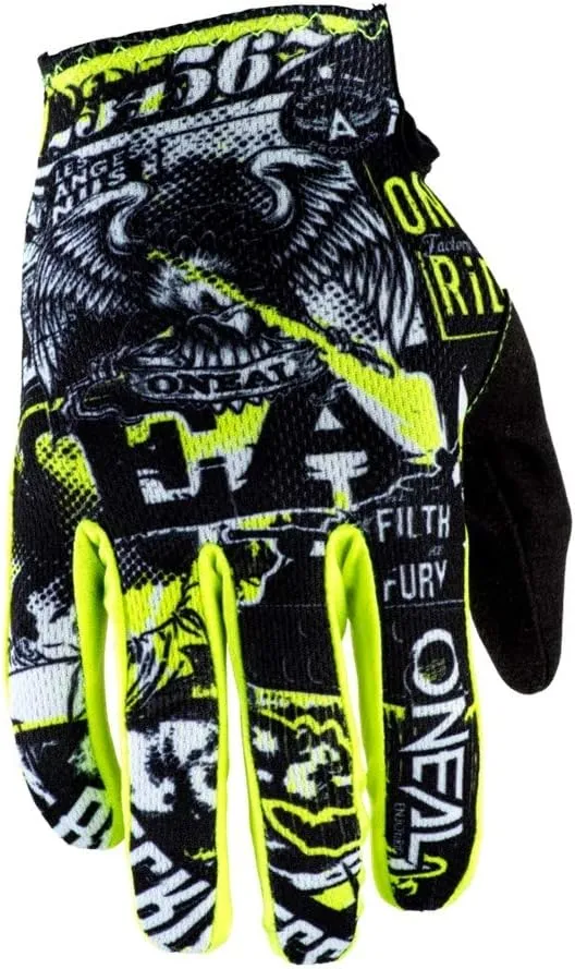 O'NEAL 0391-210 Matrix Unisex-Adult Glove (Yellow, 10)
