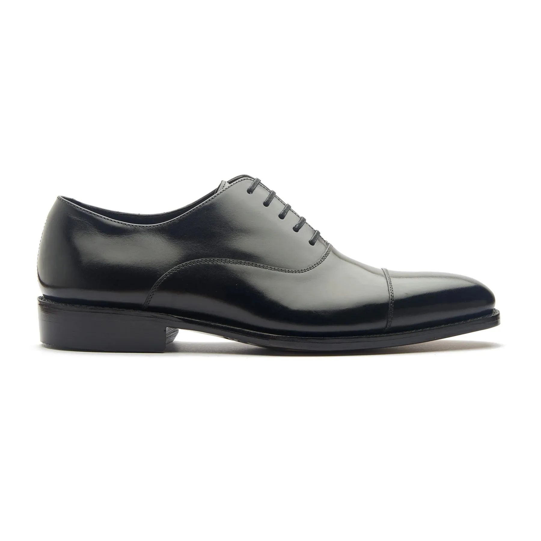 Oscar Cap-toe Oxford -Black Aniline Calf