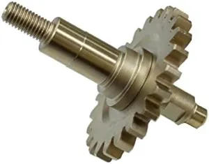 Outlaw Racing OR5419 Water Pump Shaft with Gear Compatible with Honda CR125R 1997-2007 Offroad Motorcycle