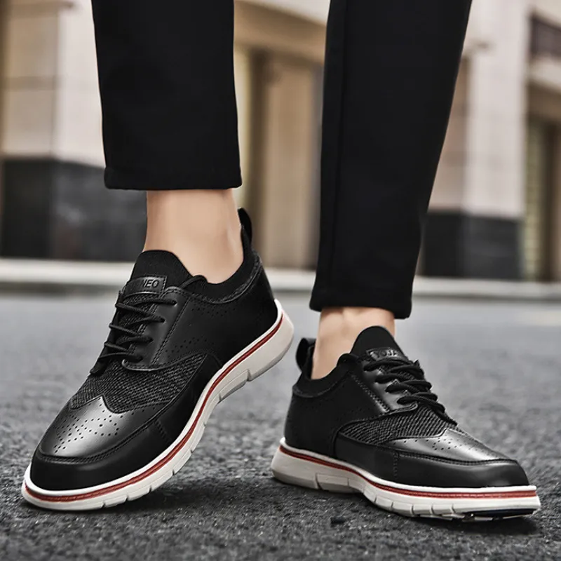 Oxford Leather Sneakers