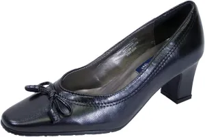 Peerage Cynthia Women's Wide Width Loop Bow Tie Tassel Dress Pumps