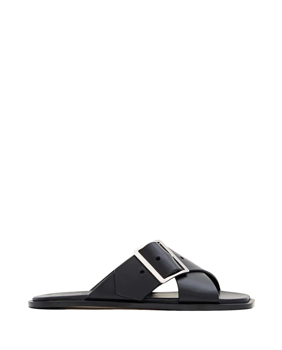 Petal Belt Flat Sandal