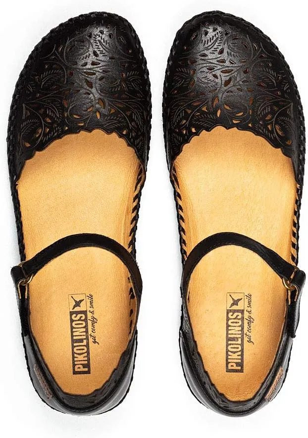PIKOLINOS Semi-Closed Shoes Leather P. Vallarta for Woman