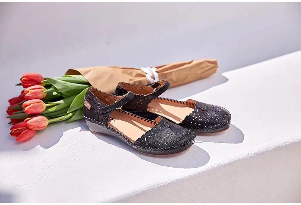 PIKOLINOS Semi-Closed Shoes Leather P. Vallarta for Woman