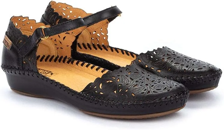 PIKOLINOS Semi-Closed Shoes Leather P. Vallarta for Woman