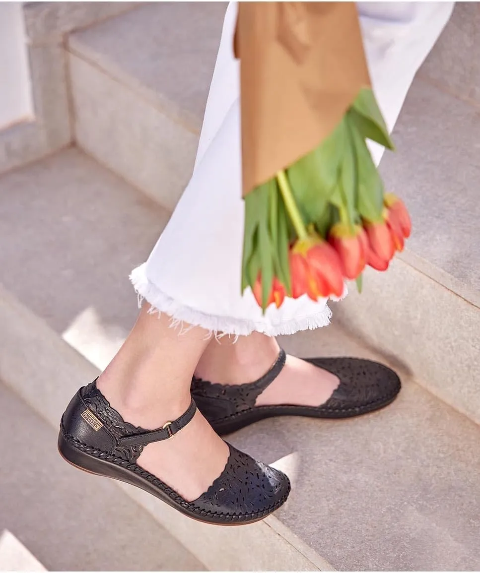 PIKOLINOS Semi-Closed Shoes Leather P. Vallarta for Woman
