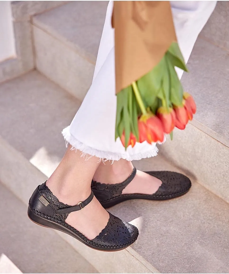PIKOLINOS Semi-Closed Shoes Leather P. Vallarta for Woman