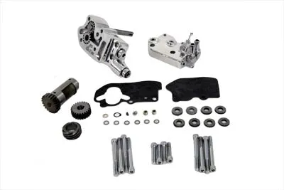 Polished Oil Pump Assembly with Breather 1954 / 1972 FL 1971 / 1972 FX