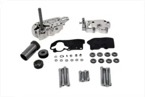 Polished Oil Pump Assembly with Breather 1954 / 1972 FL 1971 / 1972 FX