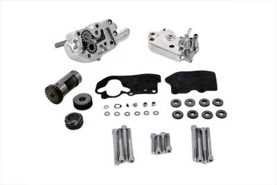 Polished Oil Pump Assembly with Breather 1954 / 1972 FL 1971 / 1972 FX