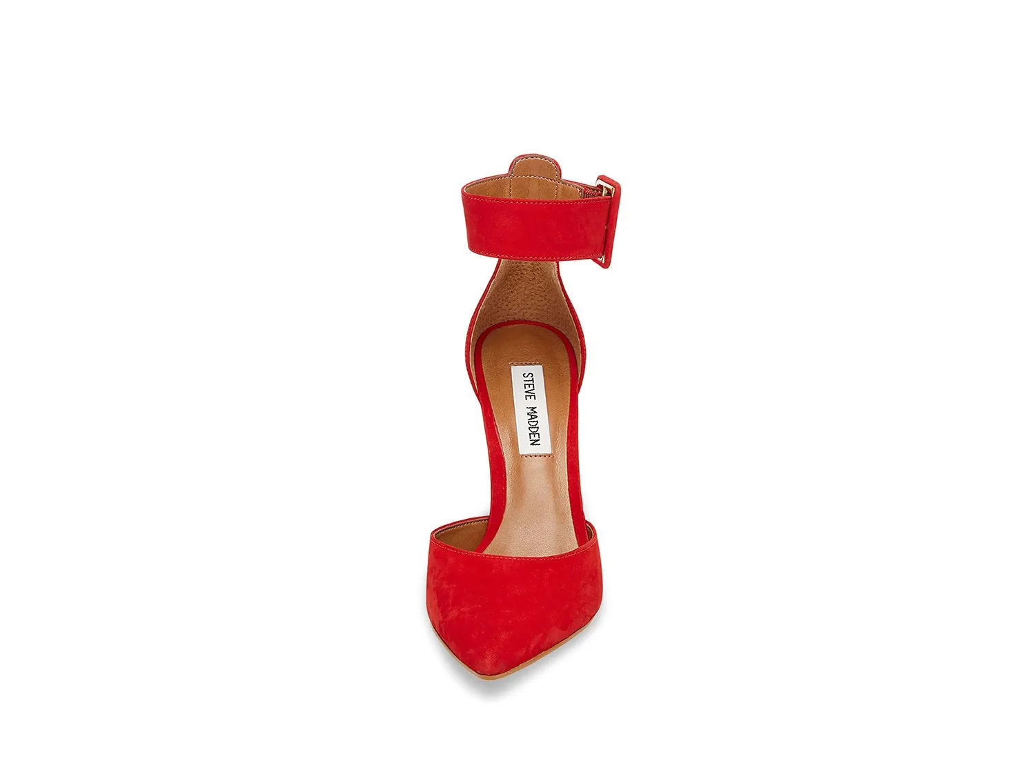 POSTED RED NUBUCK