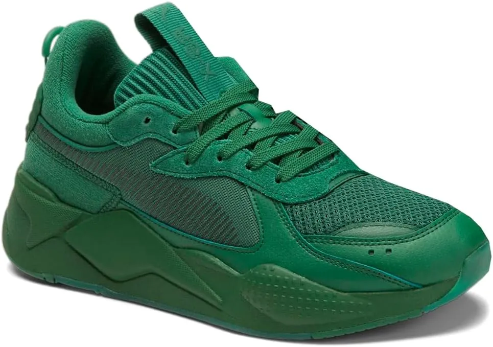 Puma Mens Rs-X Mono Lace Up Sneakers Shoes Casual - Green