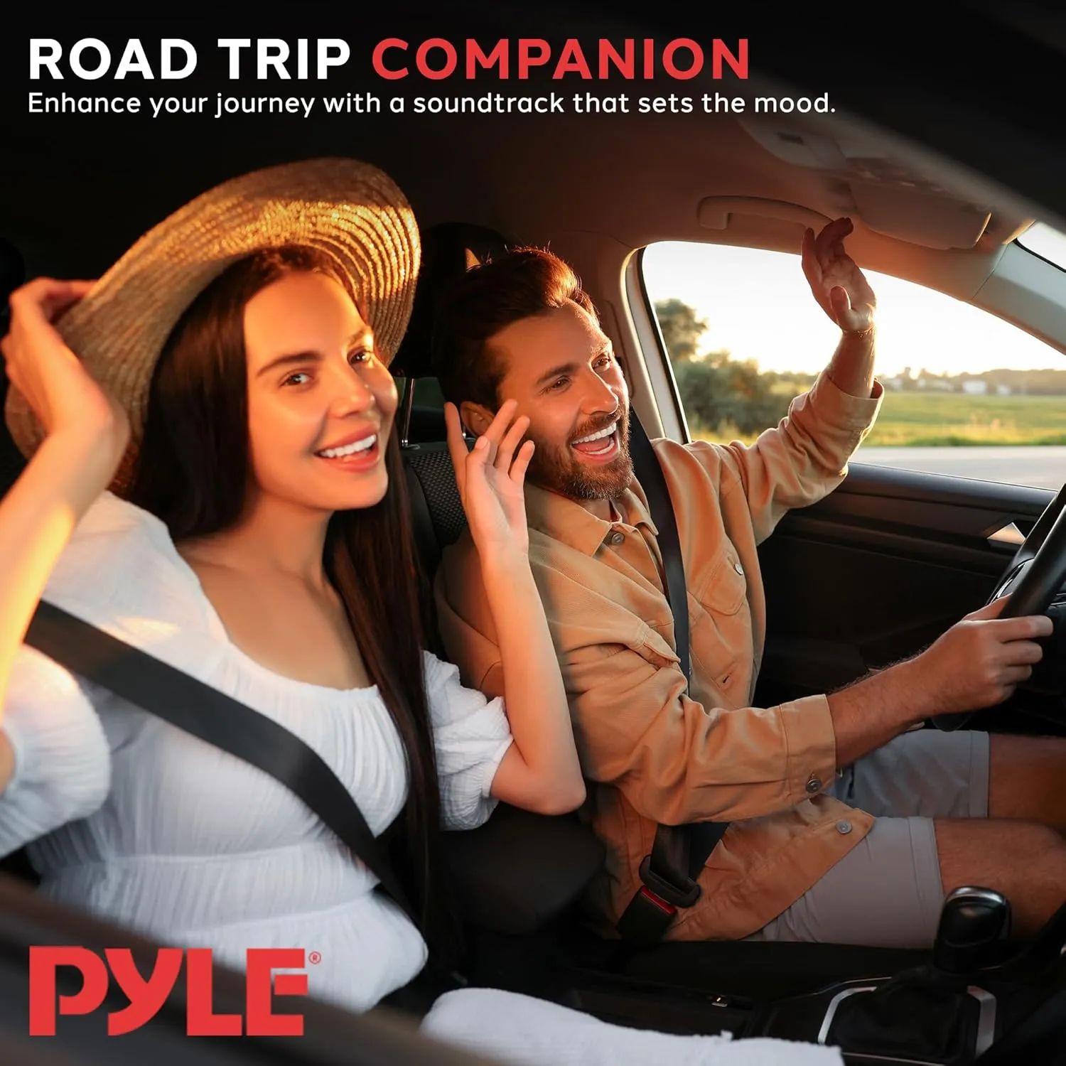 Pyle 2 Channel Car Stereo Amplifier- 1400W Dual Channel Bridgeable High Power MOSFET Audio Sound Auto Small Speaker Amp w/ Crossover, Bass Boost Control, Gold Plated RCA Input Output, Black - PLA2200