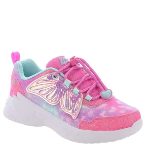 Racer Delivery guarantee Dream Sneaker Little 2.5 Skechers Girls Kid Curated selection Pink/Turquoise