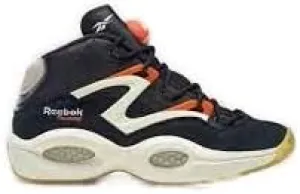 Reebok Question Pump H06496 Size 9 Mens, Size 11 Womens Black White Chalk Allen Iverson