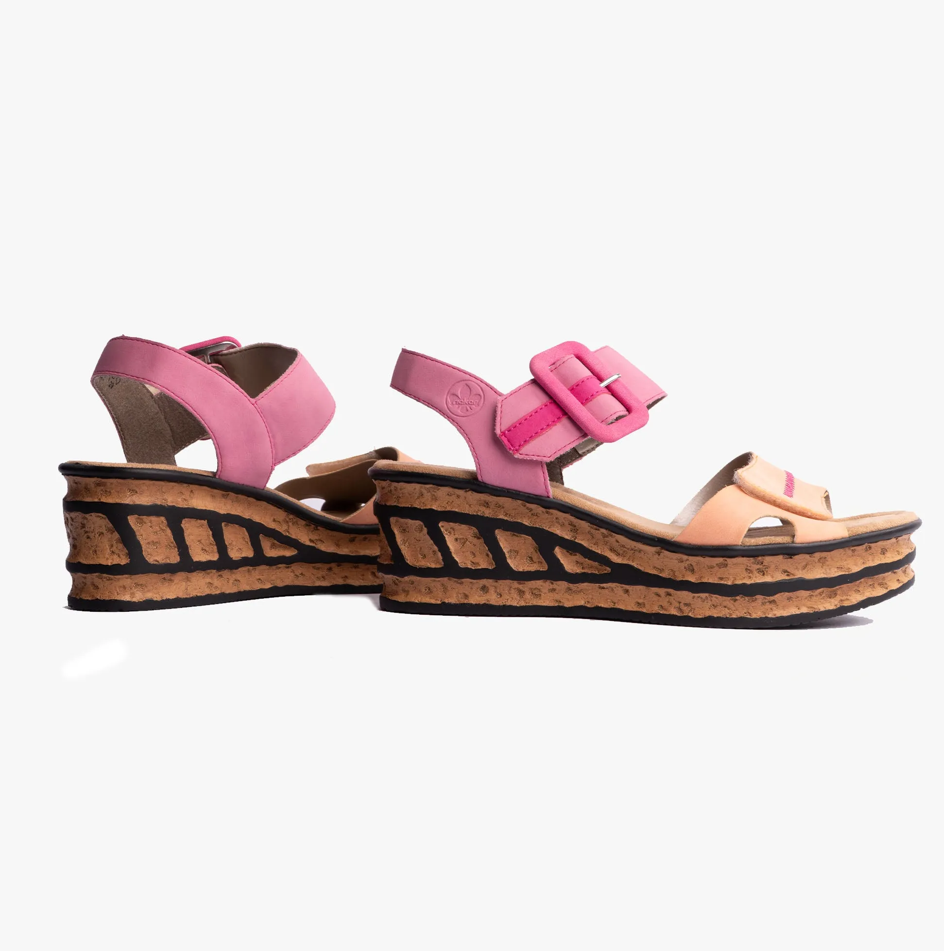 Rieker 68176-31 Womens Sandals Multi