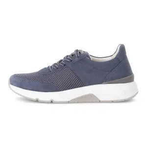 ROLLINGSOFT Jeans mesh/ruskind sneaker
