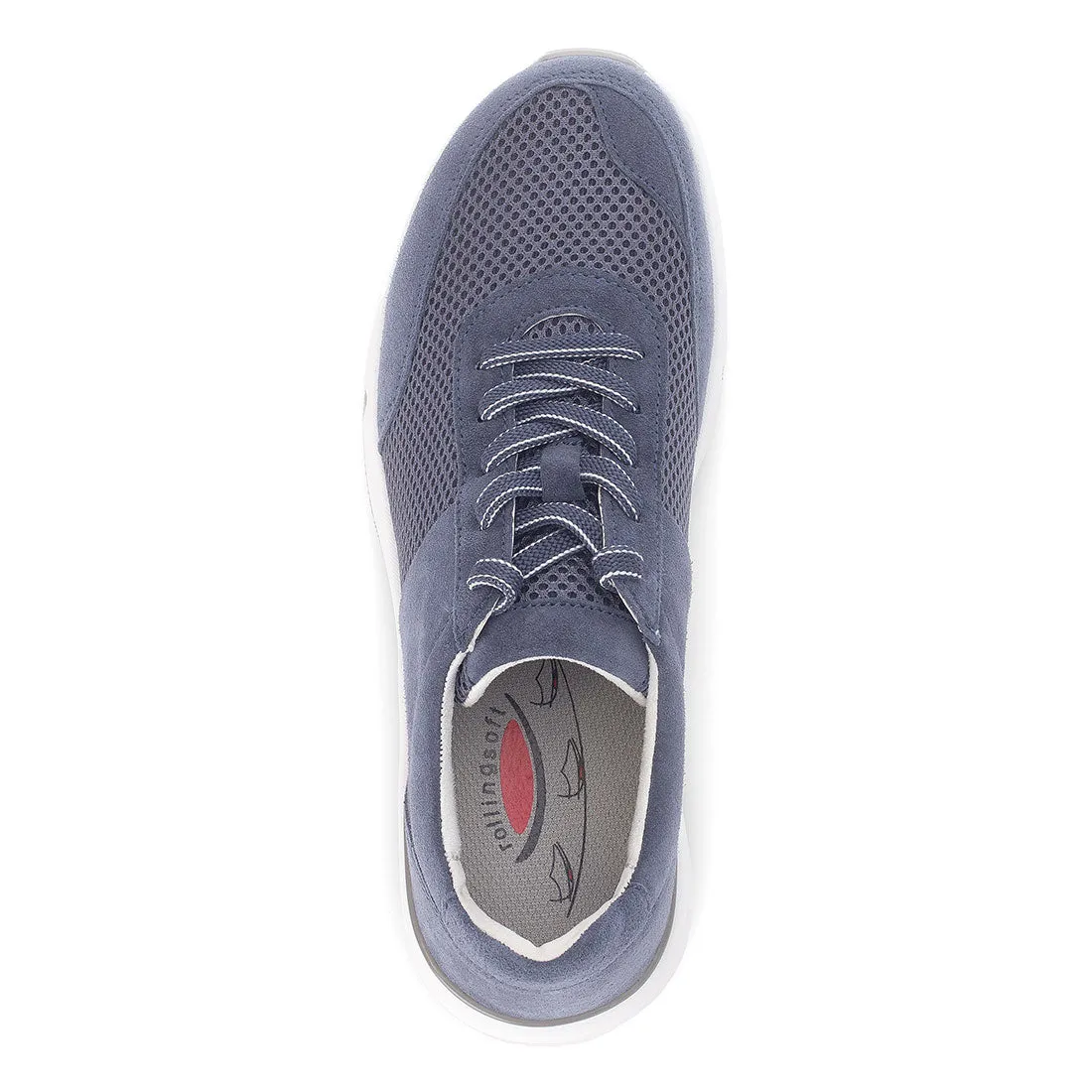 ROLLINGSOFT Jeans mesh/ruskind sneaker