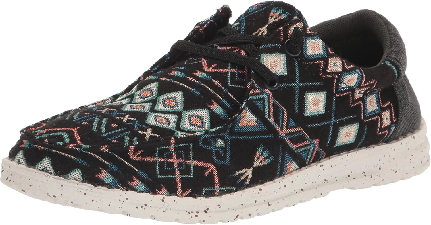 Roper Women's Hang Loose Loafer, Black, 7.5