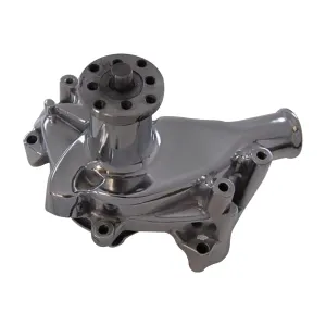 RPC R3951POL Aluminum Long-Style Water Pump, Fits Chevy SB - Polished