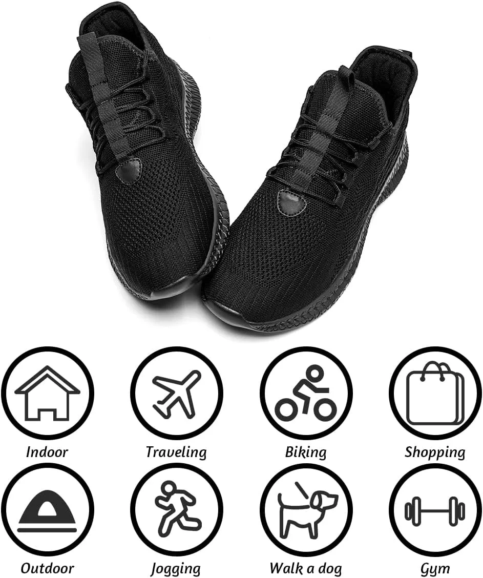 Running Shoes for Men Casual Slip on Tennis Walking Sneakers Lightweight Breathable Mesh Fashion Gym Athletic Sports Workout Shoes