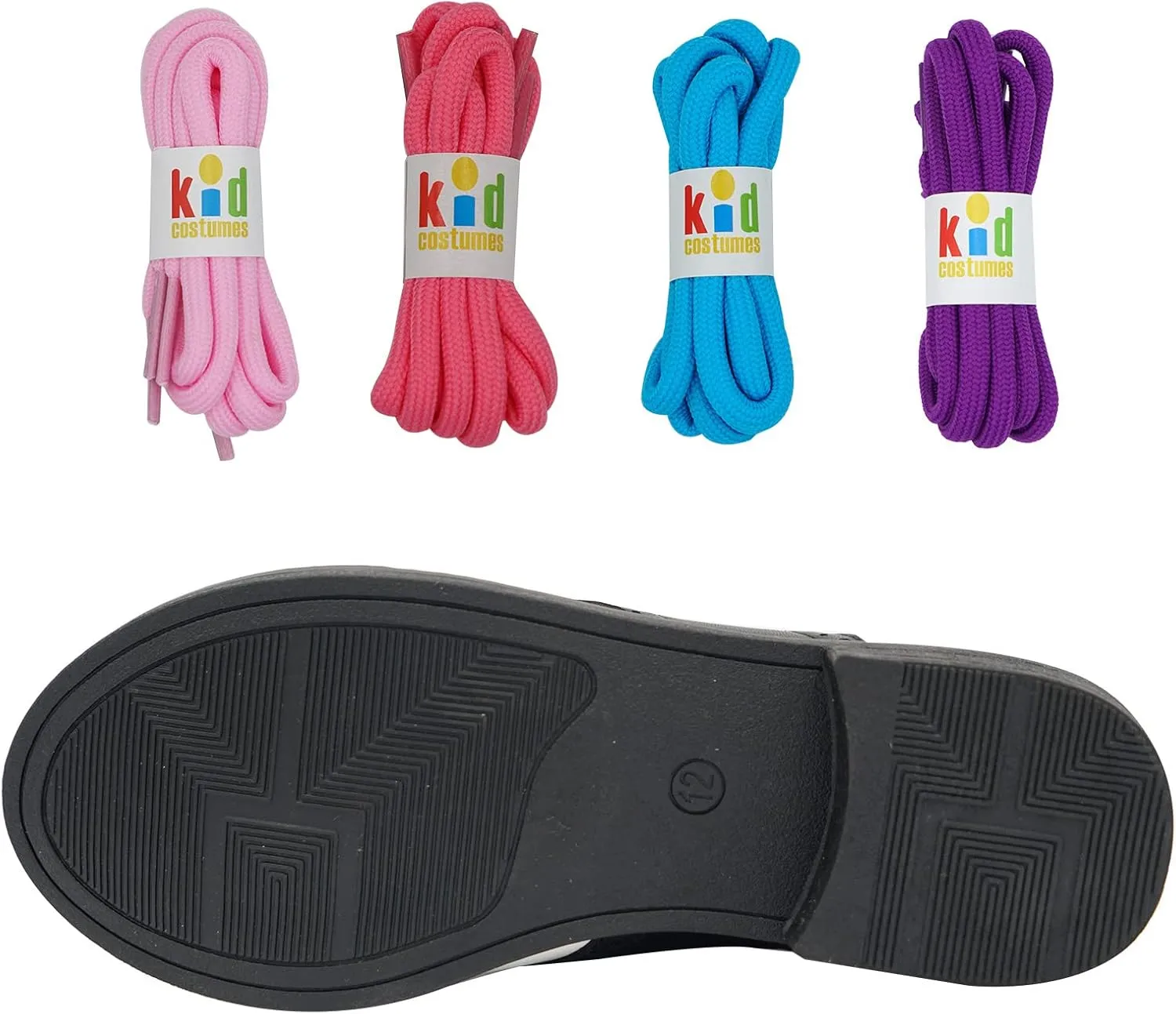 Saddle Shoes Oxford 50's Style Sock Hop for Kids with Bonus Pack of Laces