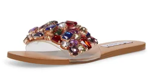 Sandals Jeweled Birthday discount Efficient customer service BRIONNA Steve Madden Multi Embellished Rhinestone Flats