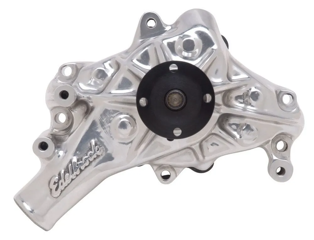 SBC Water Pump - Long  Polished  -  8821