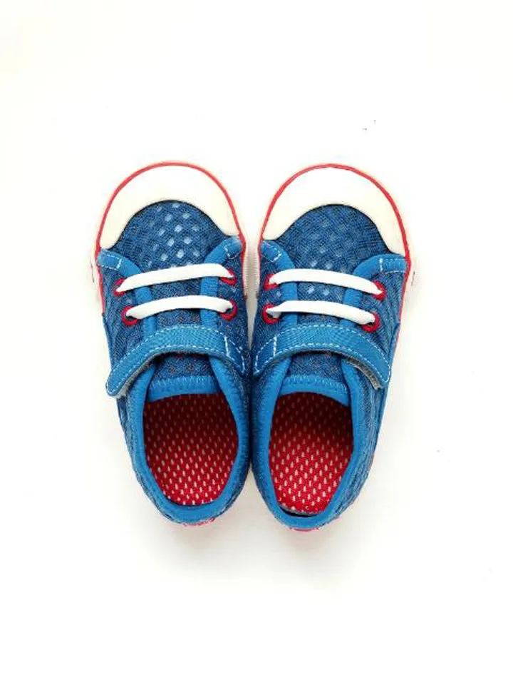 See Kai Run Boy's Blue Mesh Sneakers