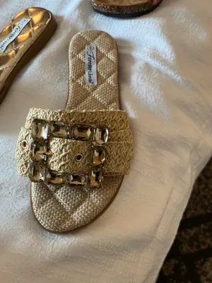 Shoes, Raffia Sandal