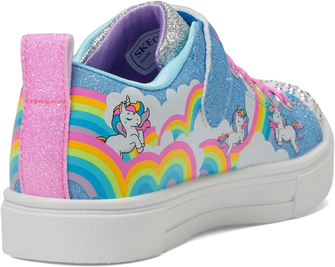Skechers Unisex-Child Twinkle Sparks-Jumpin' Clou Sneaker