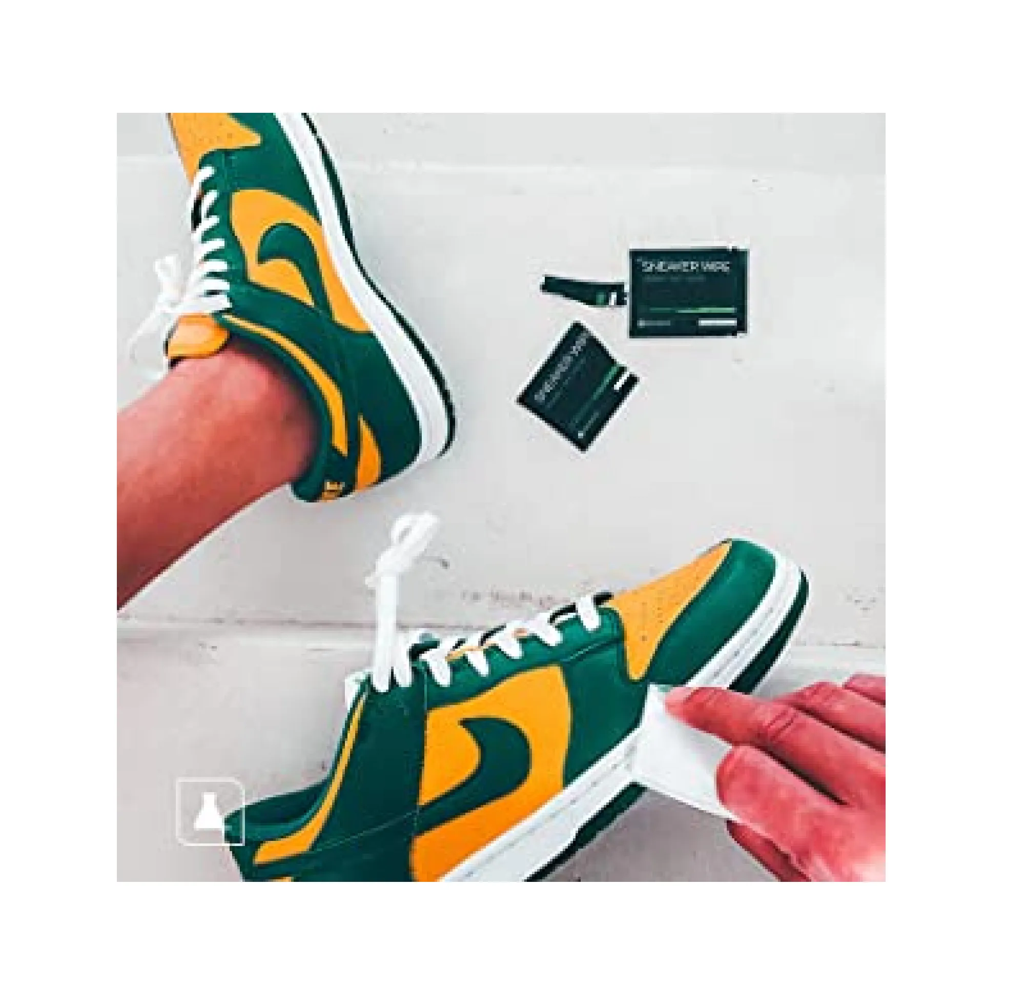 SNEAKER LAB Premium All Purpose Shoe Cleaner Wipes - Safe to Use On Leather Canvas Mesh & Various Knits