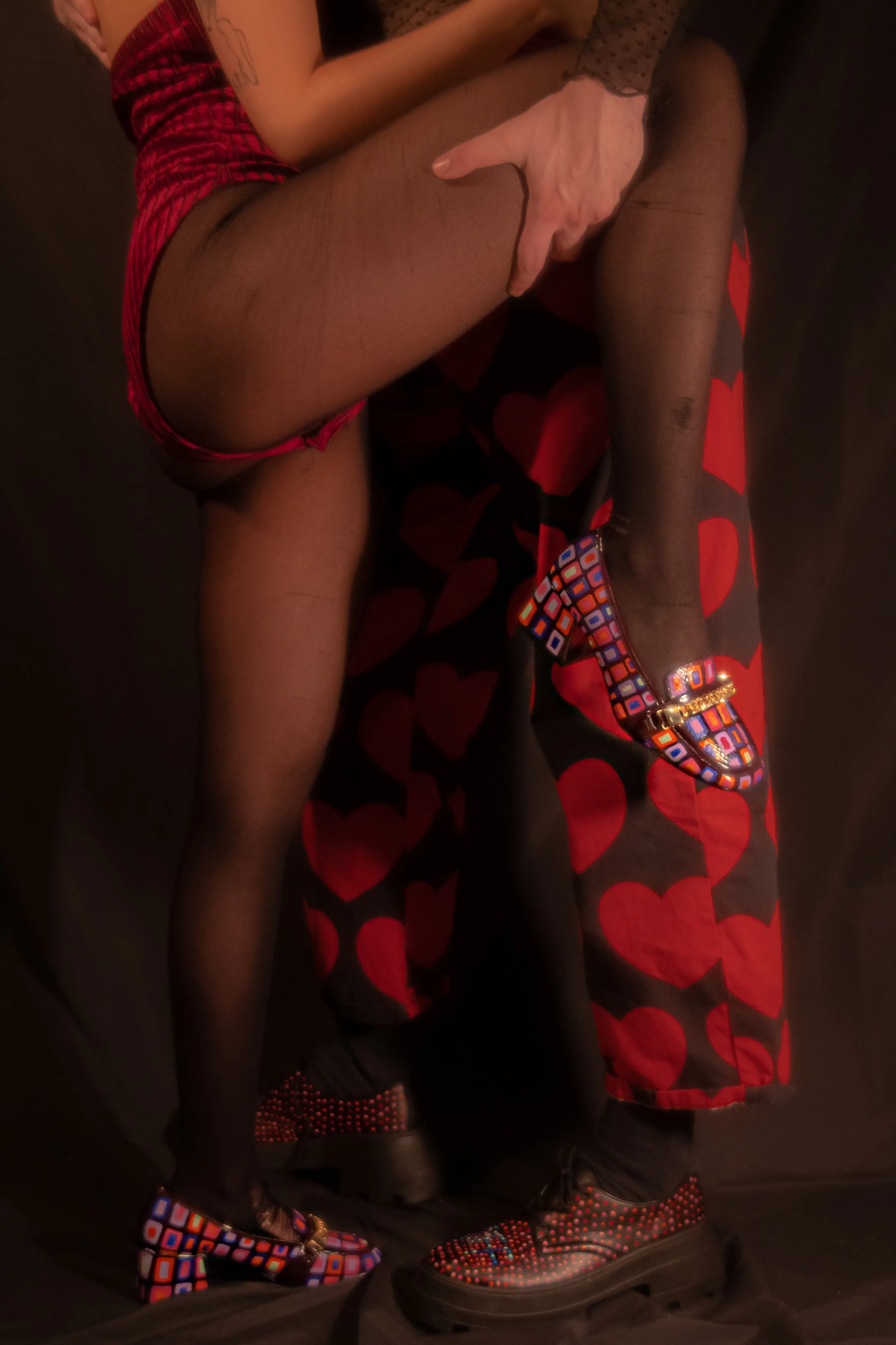 “Social Butterfly” heeled loafers