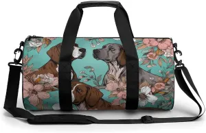 Sports Gym Bag for Women Men Travel Duffel Bag Tote Weekender Bag Animal Carry on Overnight Bag for Travel Swimming Fitness Workout Sports Duffle Bag