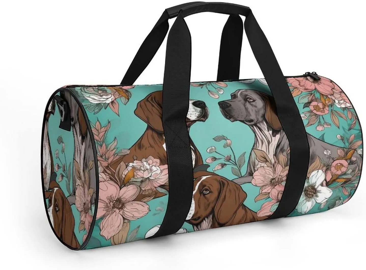 Sports Gym Bag for Women Men Travel Duffel Bag Tote Weekender Bag Animal Carry on Overnight Bag for Travel Swimming Fitness Workout Sports Duffle Bag