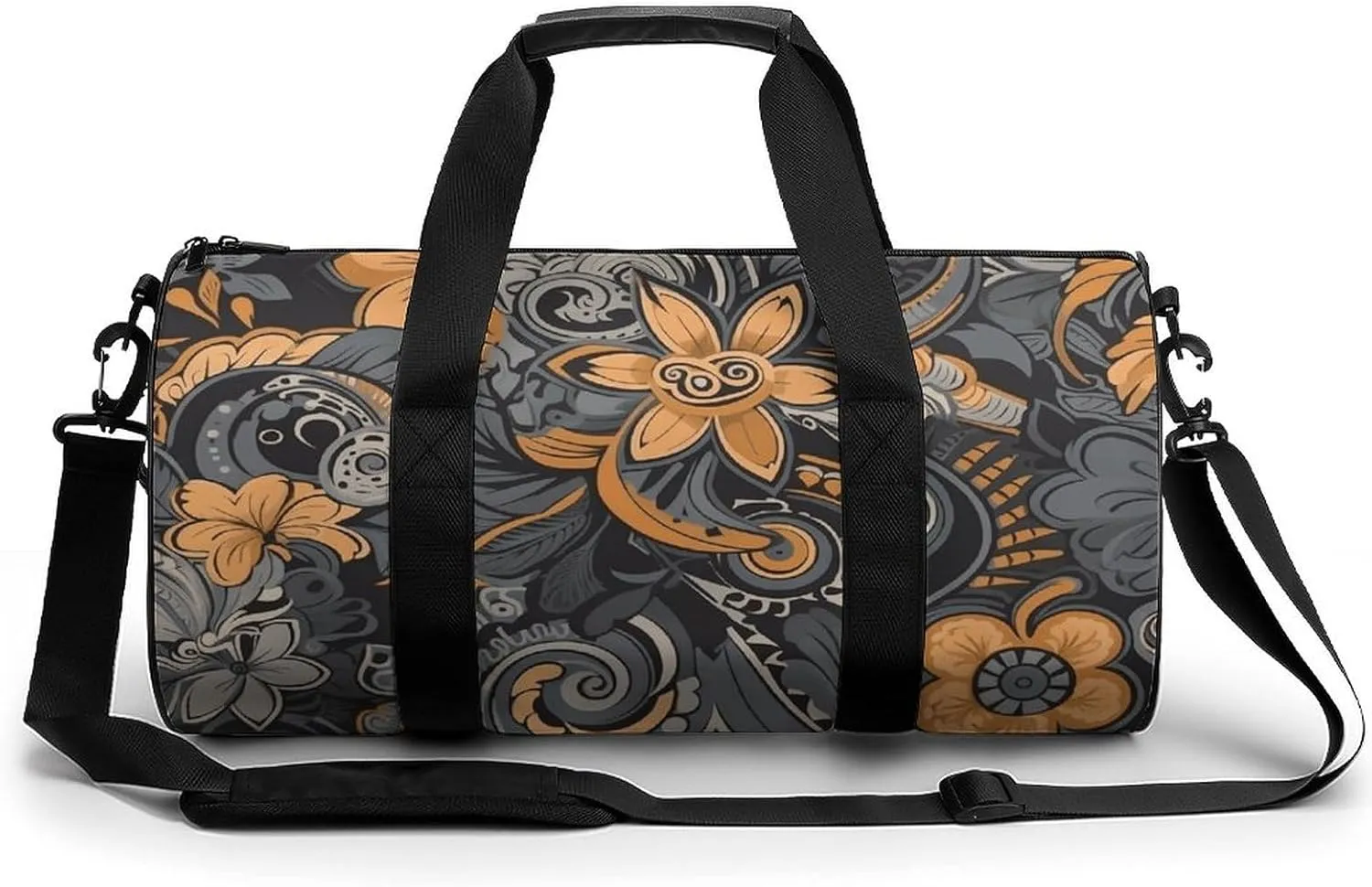 Sports Gym Bag for Women Men Travel Duffel Bag Tote Weekender Bag Flowers And Shamans Carry on Overnight Bag for Travel Swimming Fitness Workout Sports Duffle Bag