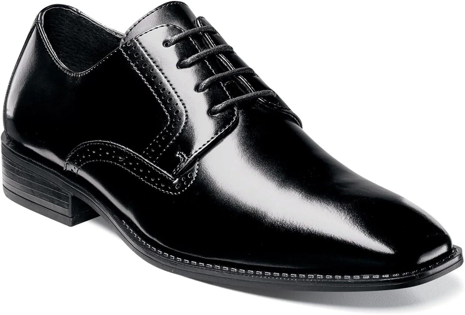 STACY ADAMS mens Ardell Slip Resistant Plain Toe Oxford