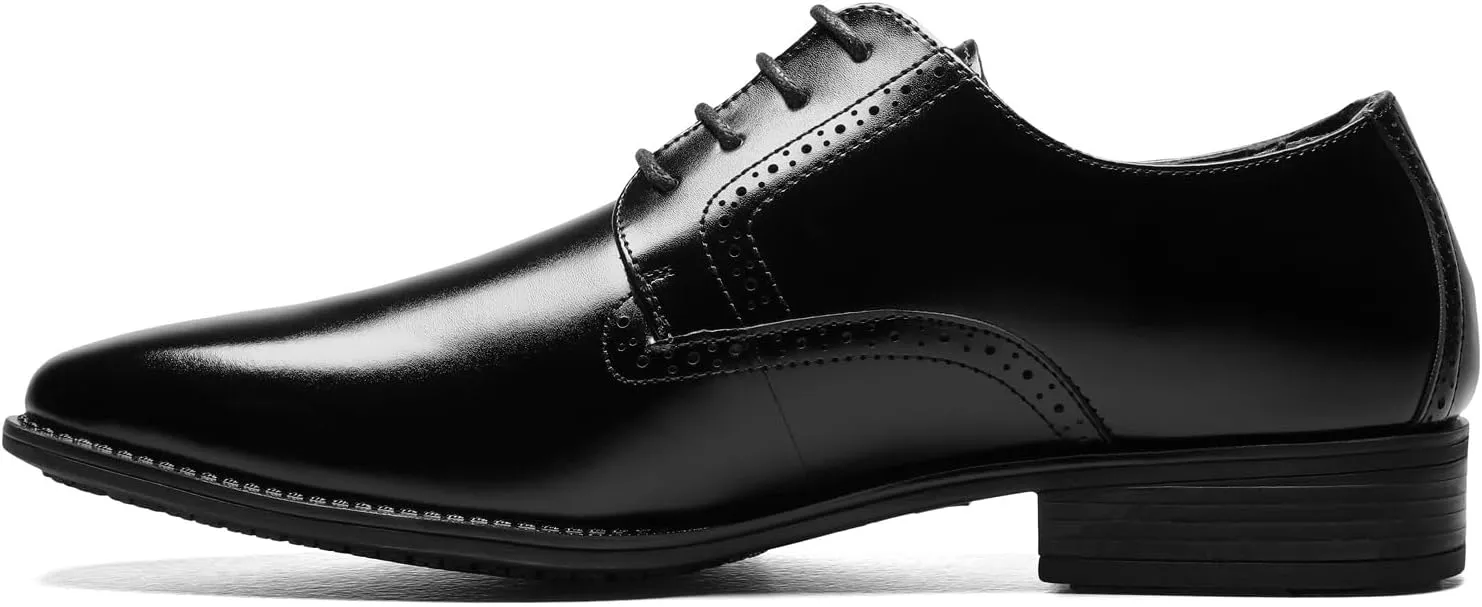 STACY ADAMS mens Ardell Slip Resistant Plain Toe Oxford