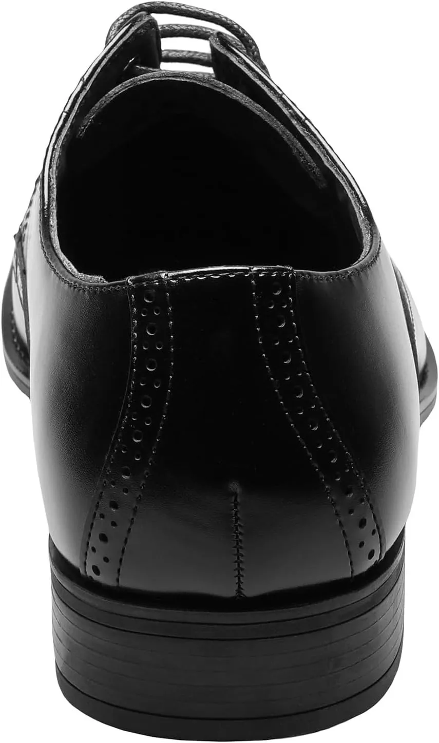 STACY ADAMS mens Ardell Slip Resistant Plain Toe Oxford