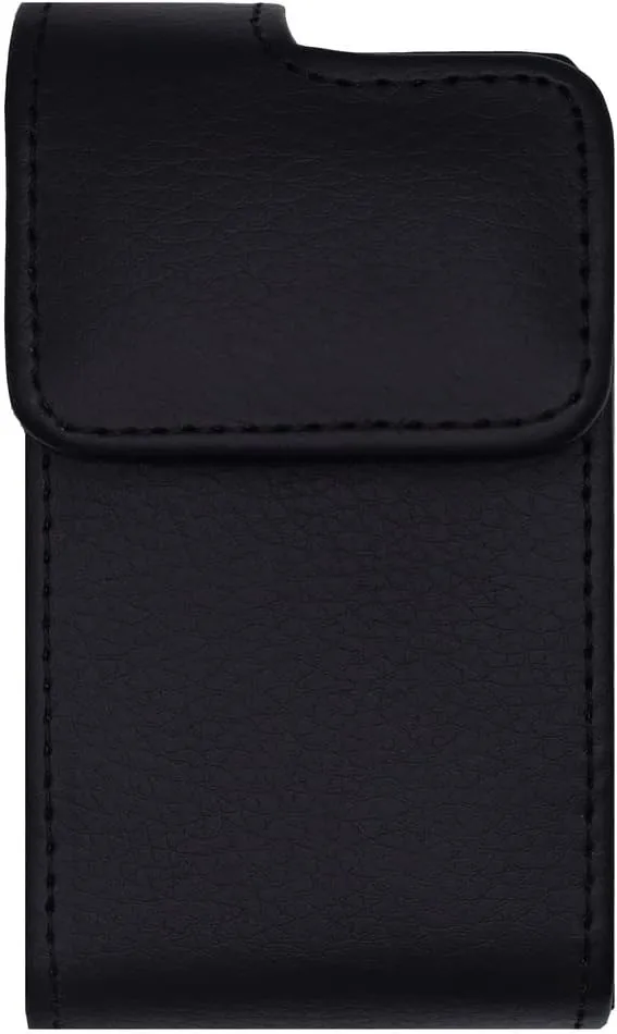 (Style 2022) Pouch Case with Clip for Medtronic MiniMed Insulin Pumps (All Models) (22V1BLACK)