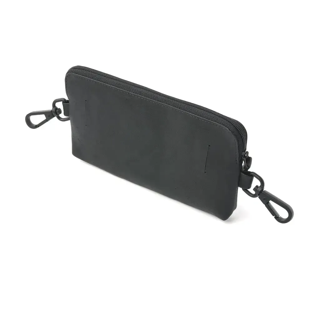 Stylish Leather Bag: Convenient Waist Pack for Insulin Pump and Essentials