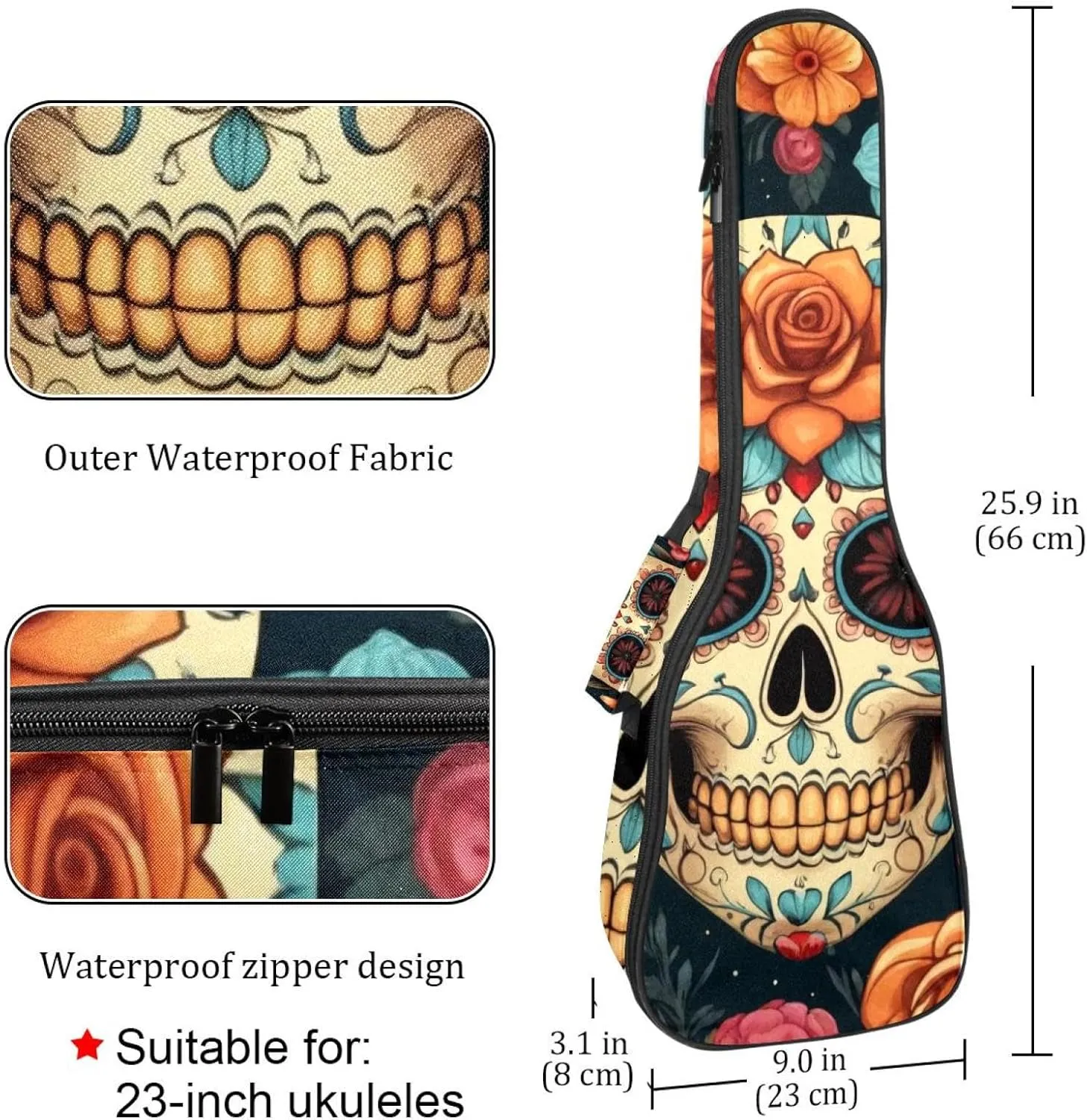 Sugar Skull Flowers Floral