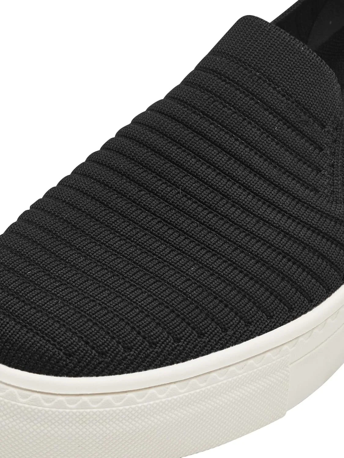 Tamaris Sock Slip-on Sneaker in Black Fabric - 1-1-24704-42001 - Size